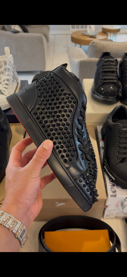 Red Bottoms hightops